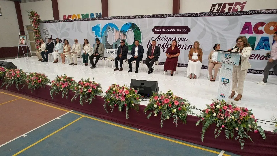 Blanca Osorio consolida la 4T en Acolman tras sus primeros 100 días de gobierno