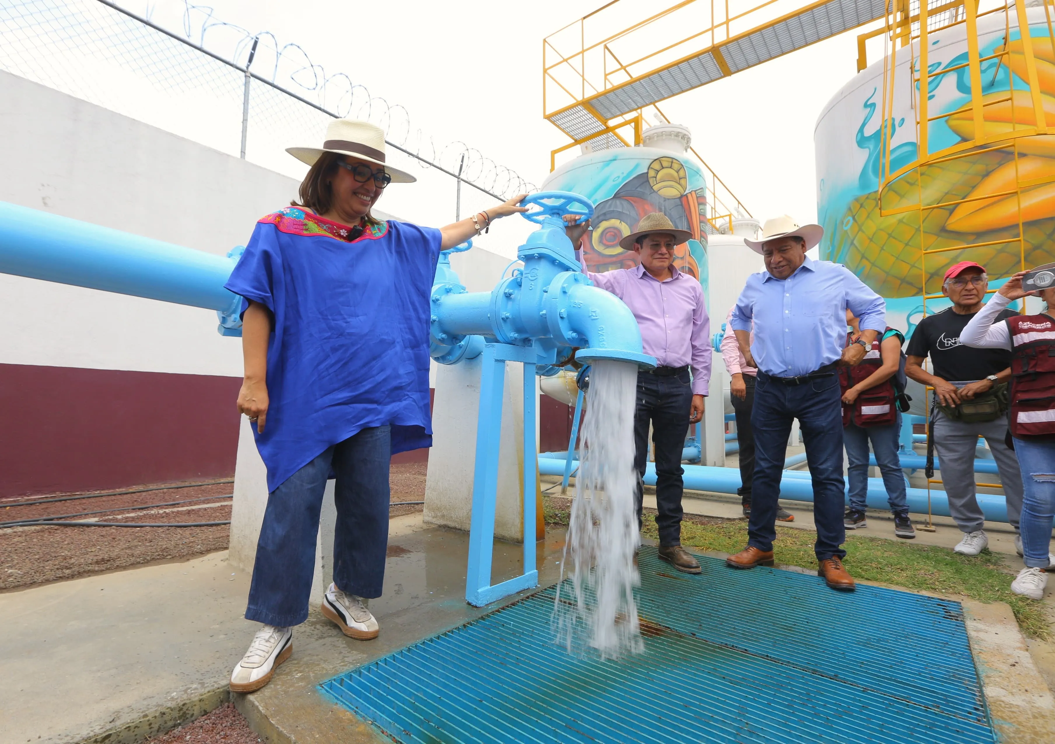 Ecatepec reactiva pozo Cruz Roja y lleva agua a 25 mil vecinos de la Quinta Zona