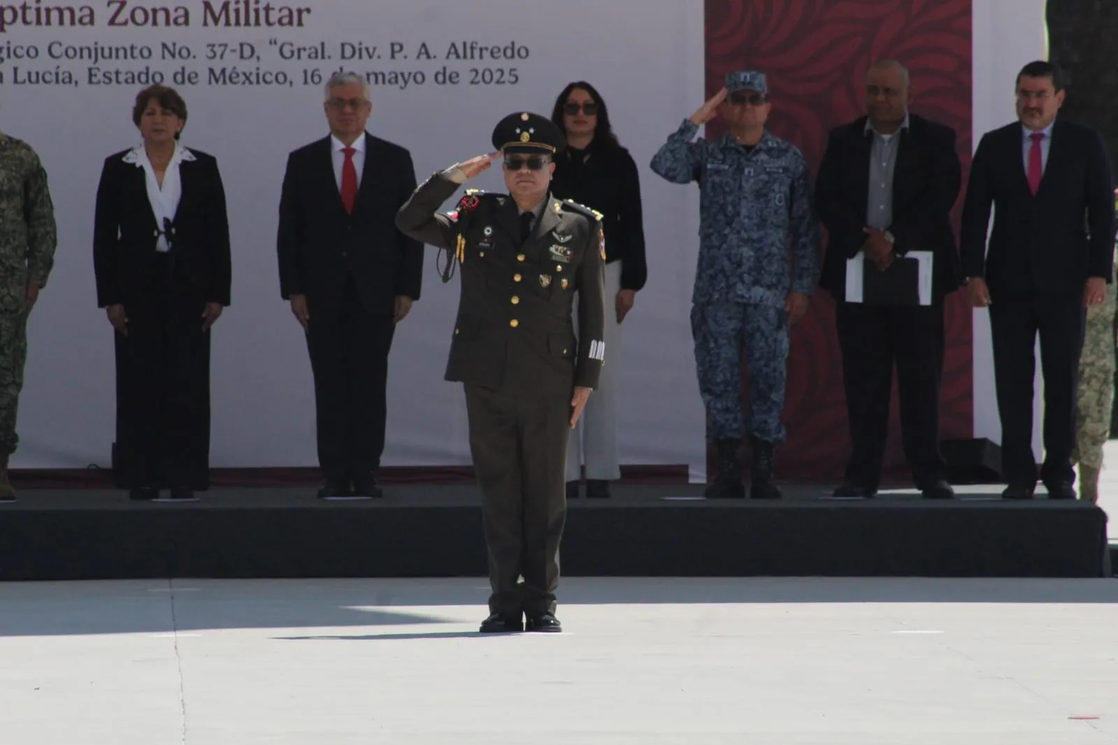 General Lucio Vergara Gómez comanda la 37/a Zona Militar de Santa Lucía