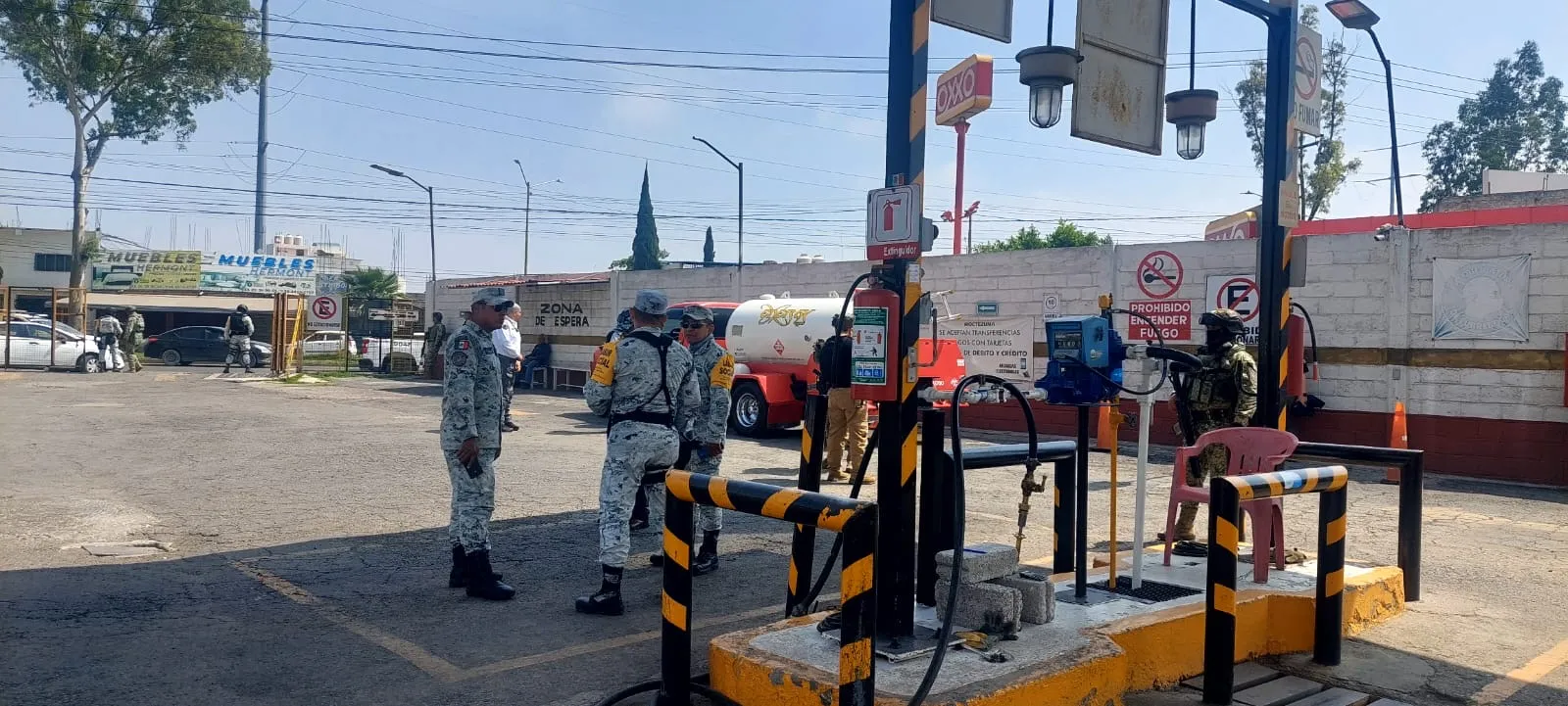 Gasera en Ecatepec operaba con trasiego ilegal