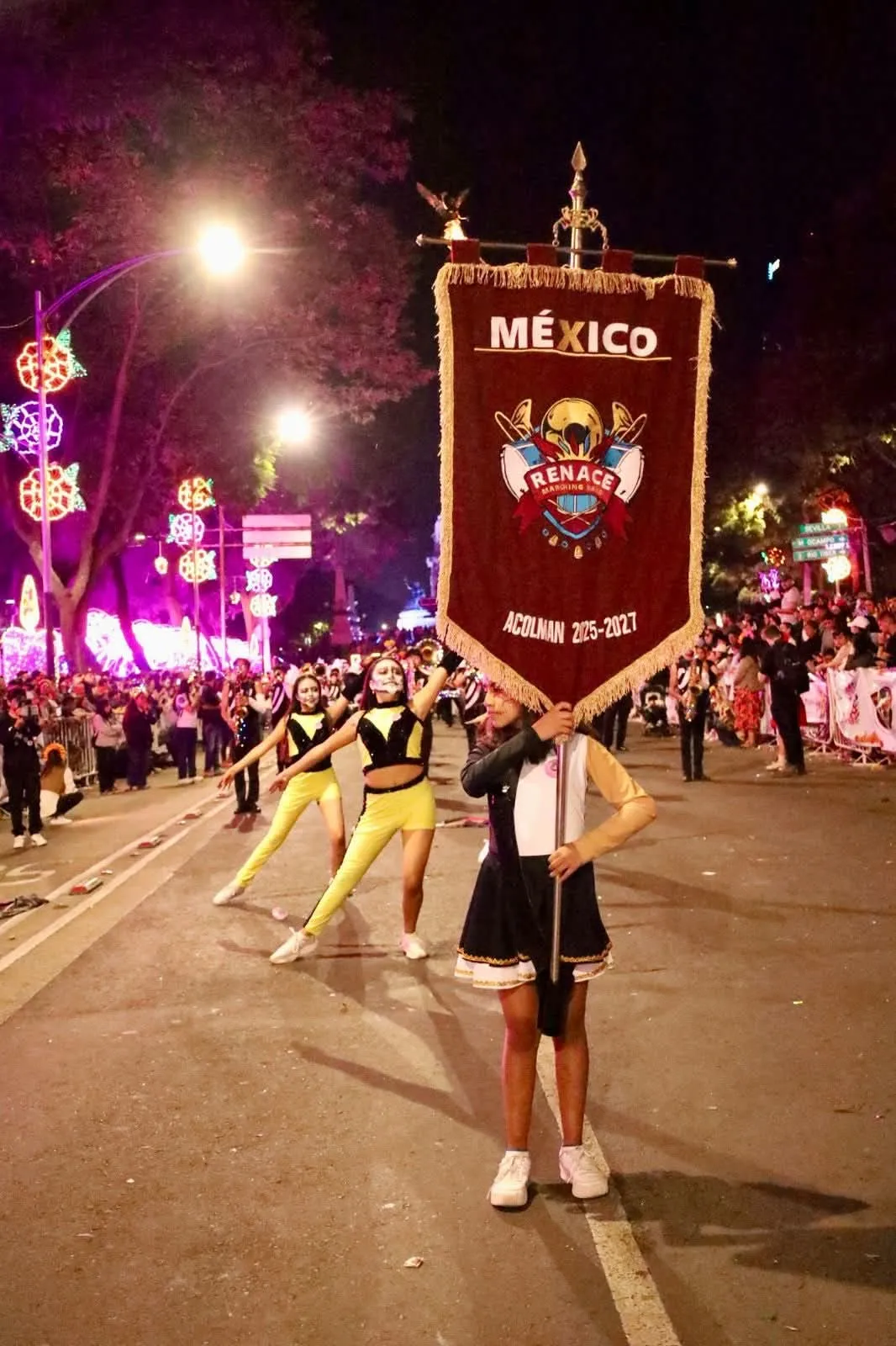 Acolman presente en la Mega Procesión 2025 en la CDMX