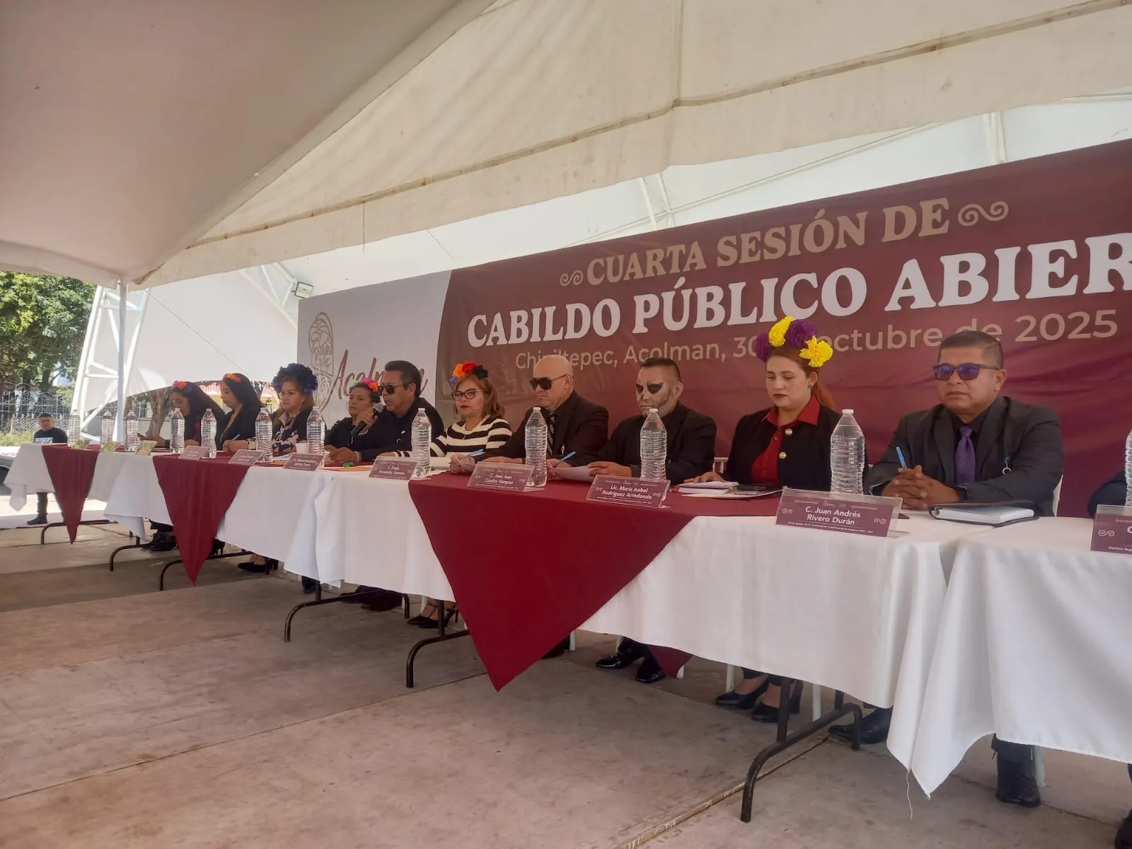 Blanca Osorio encabeza Cabildo Público Abierto en Chipiltepec, Acolman