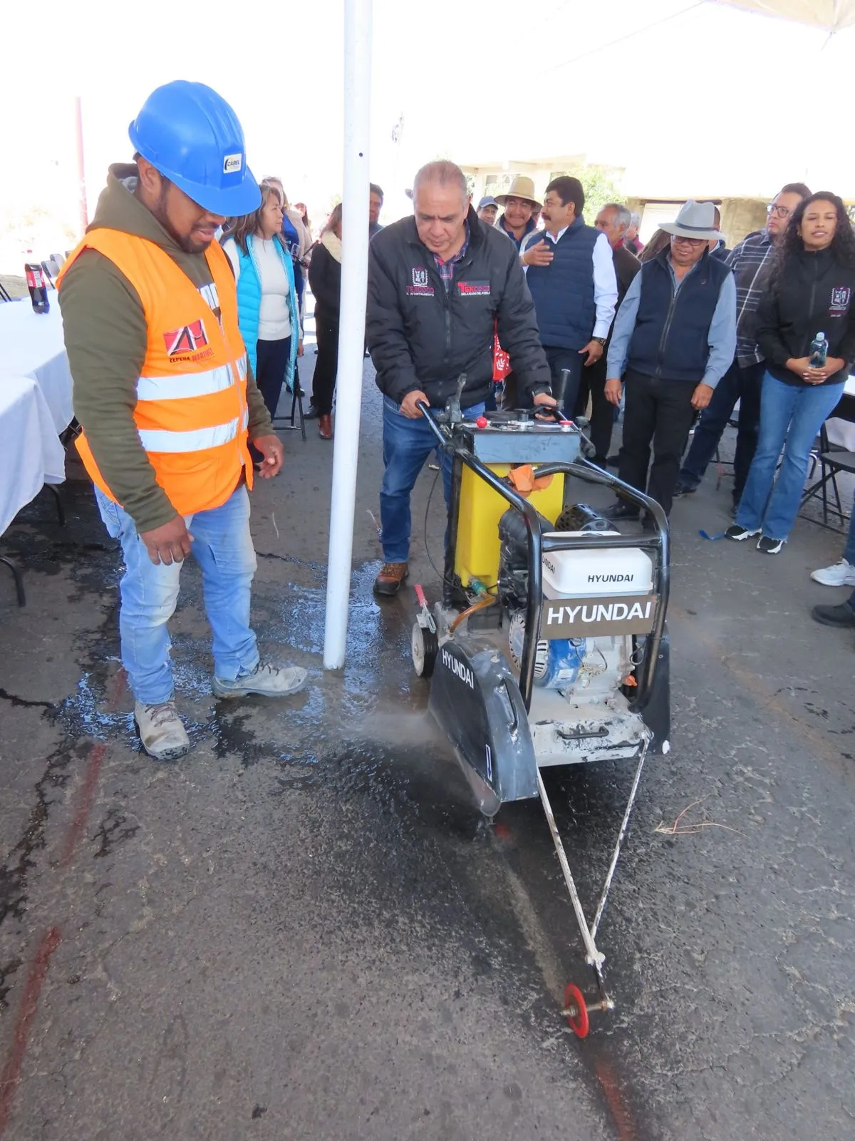 Drenaje sanitario impulsa salud y bienestar en Santa María Tecuanulco