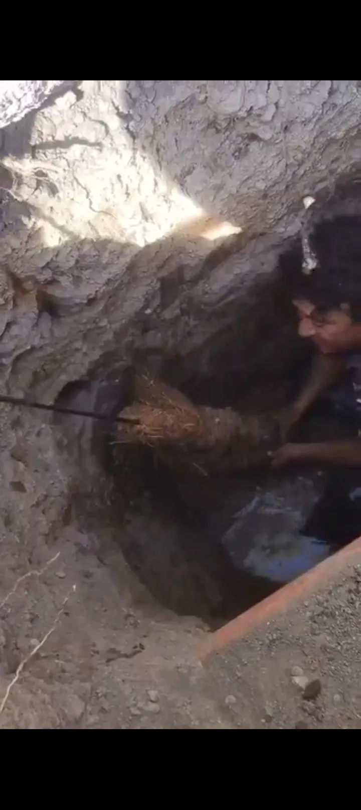 Hallan raíz de gran tamaño que tapaba tubería en Ecatepec