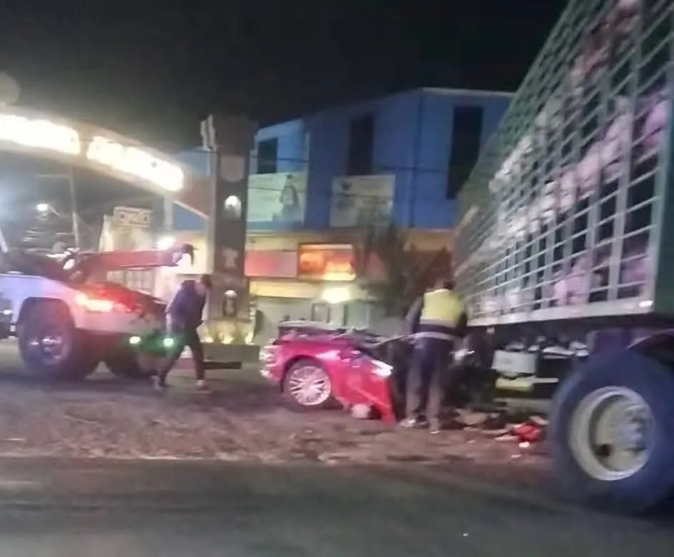 Fatal choque en la México–Texcoco deja víctimas mortales