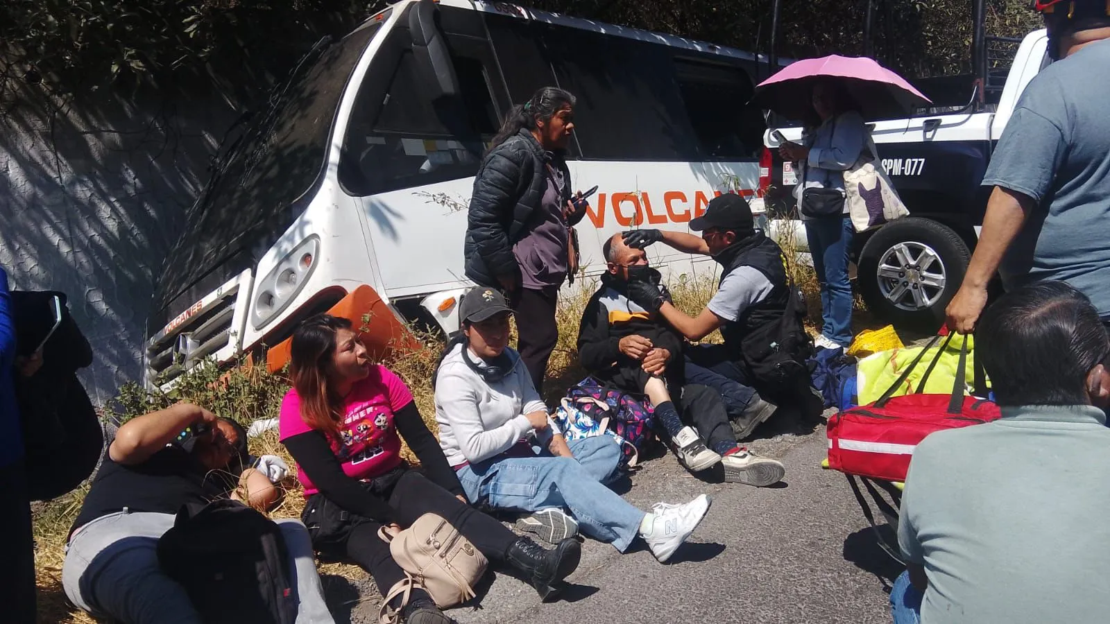 Fatal percance de autobús deja un muerto en la México-Cuautla