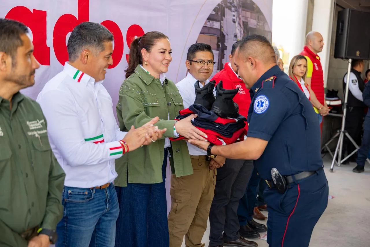 Coacalco fortalece protección civil con nueva estación de bomberos
