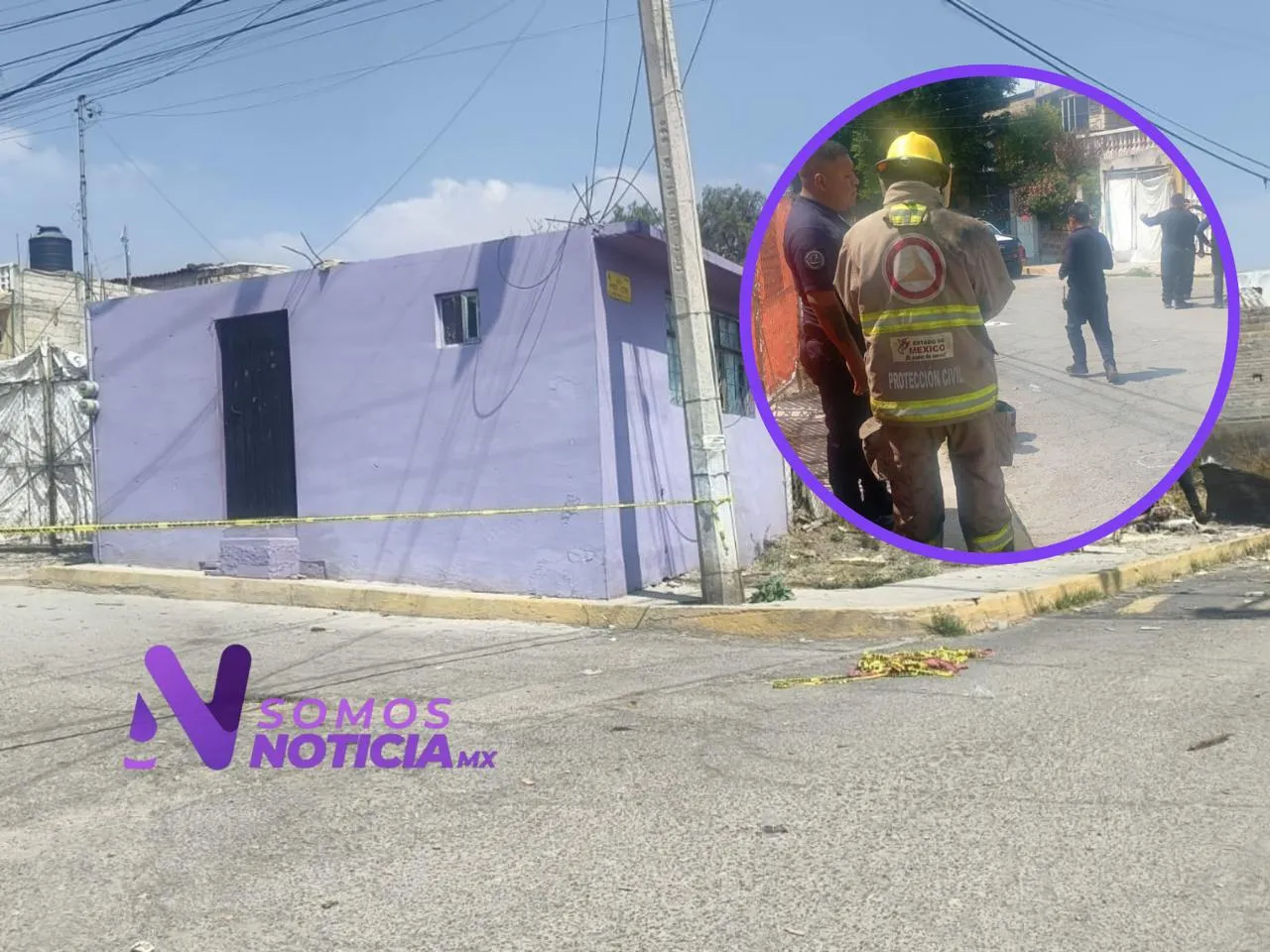 Fuerte explosión por pirotecnia deja un muerto en Tultepec