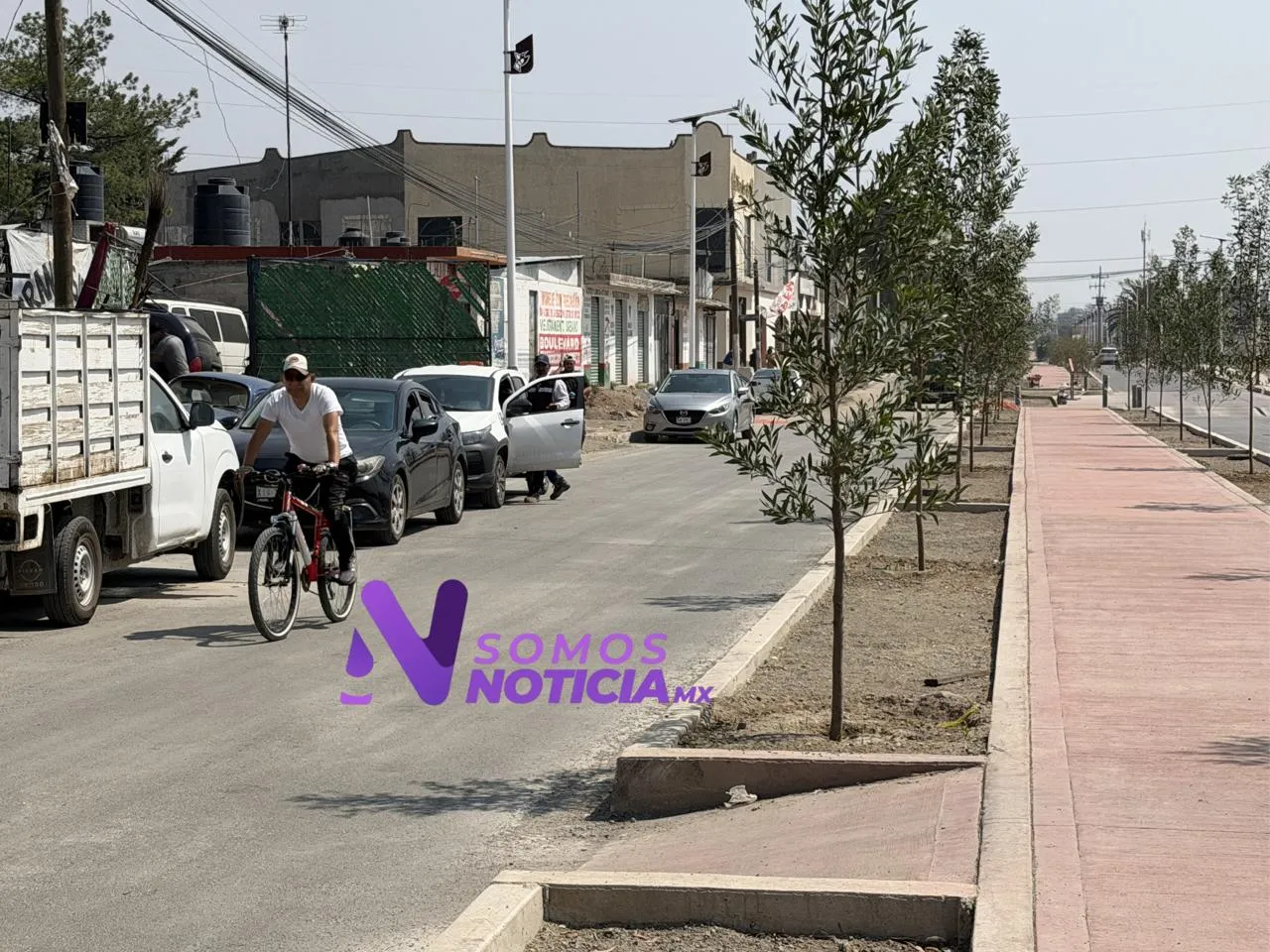 Abren parcialmente el bulevar Teotihuacán-Maquixco tras avance de obra