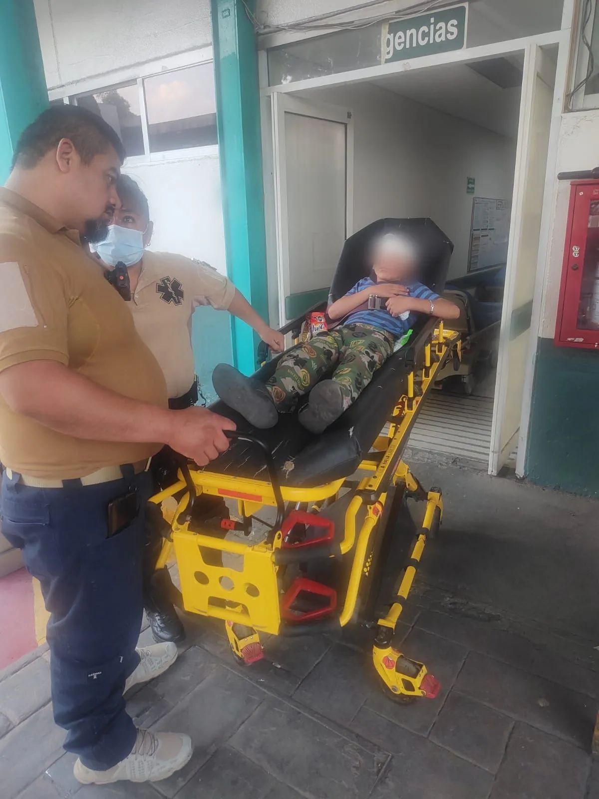 Rescatan a niño lesionado y detienen a su padre tras agresión en Ecatepec