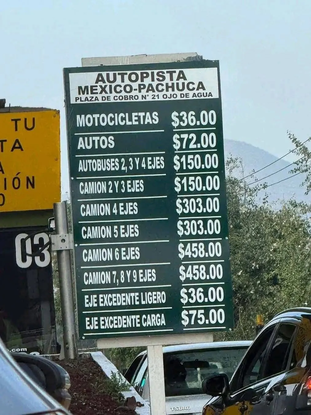 Más caro circular: tarifas de autopistas suben desde este lunes