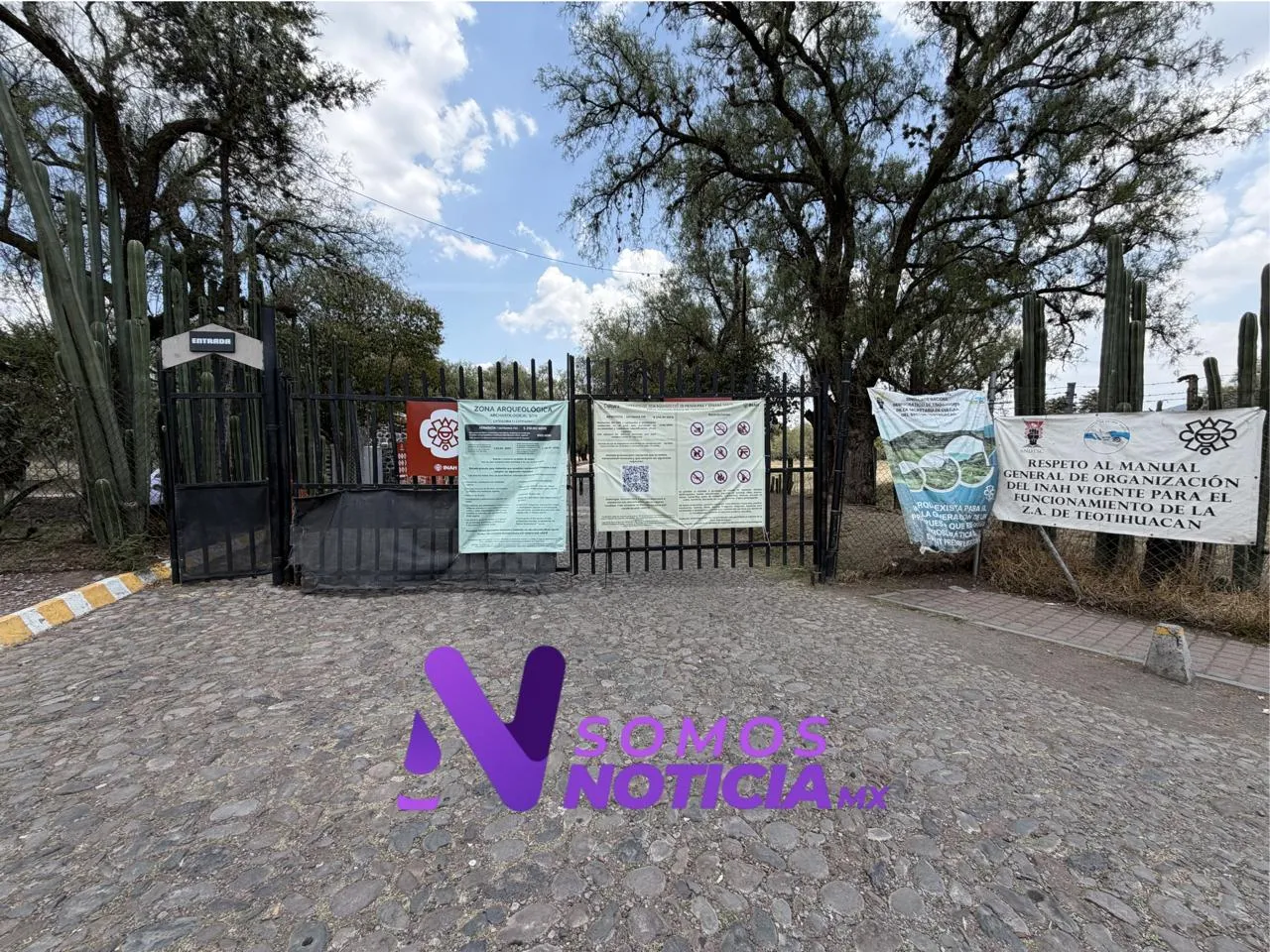 Reabren la zona arqueológica de Teotihuacán tras hechos violentos con acceso limitado