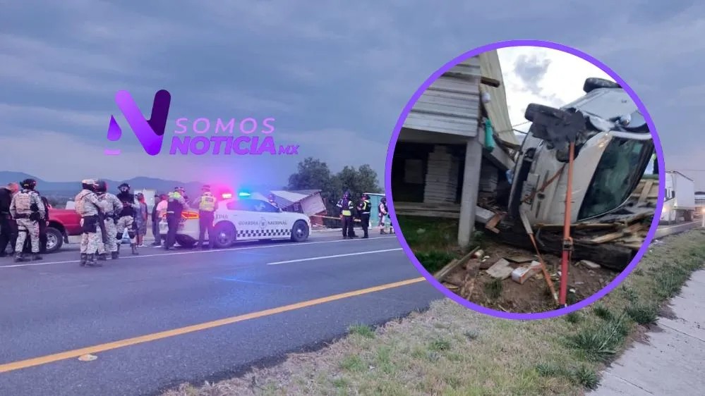 Tragedia en la México–Tulancingo: asalto termina en choque mortal