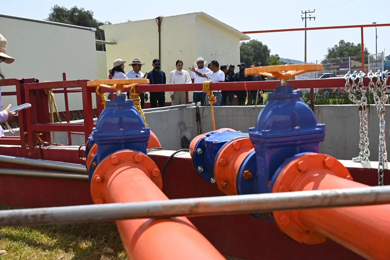 Planta rehabilitada busca frenar encharcamientos históricos en Tecámac