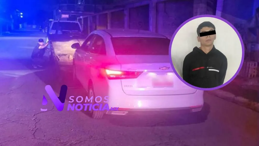 Asalto con arma blanca en Tecámac deja chófer  herido y un detenido