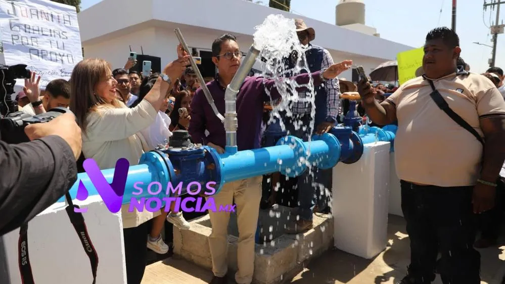 Cuautitlán avanza en cobertura de agua con pozo Encinos