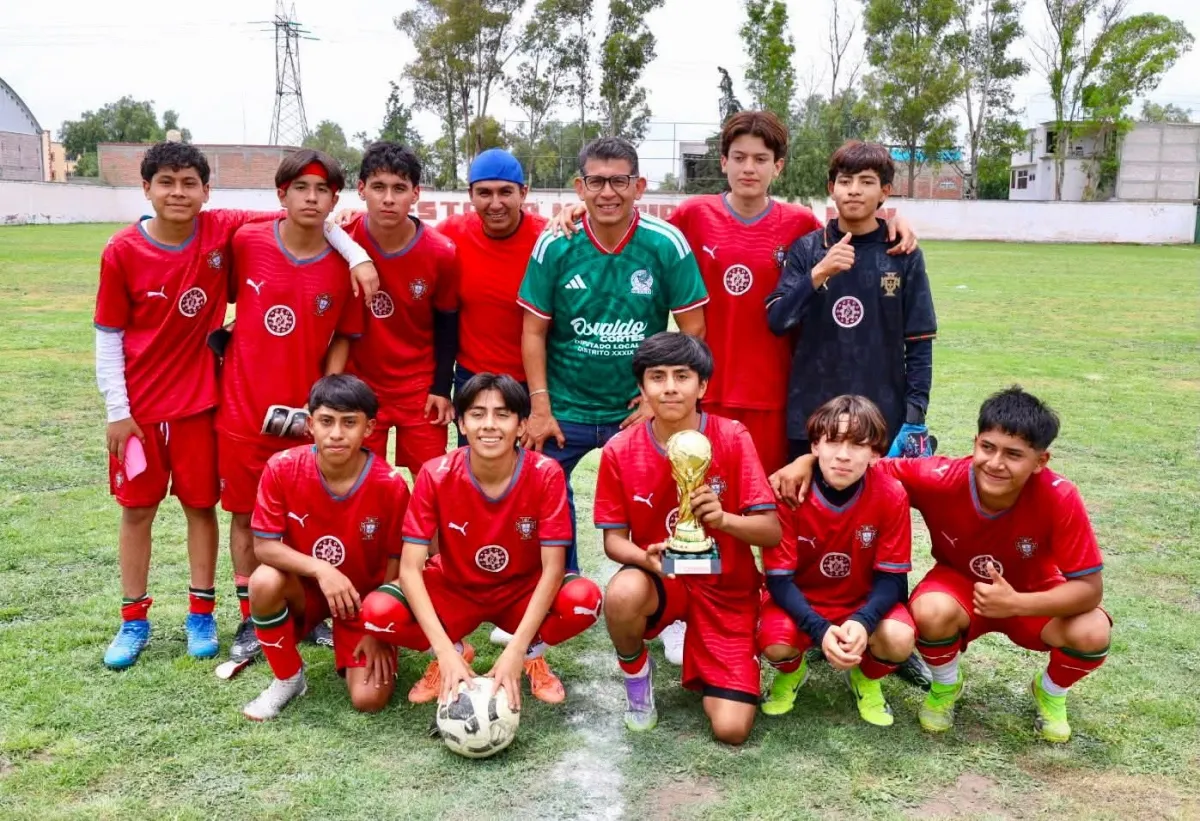 Portugal de Cuanalán conquista el primer título del Mundialito Escolar Acolman 2026