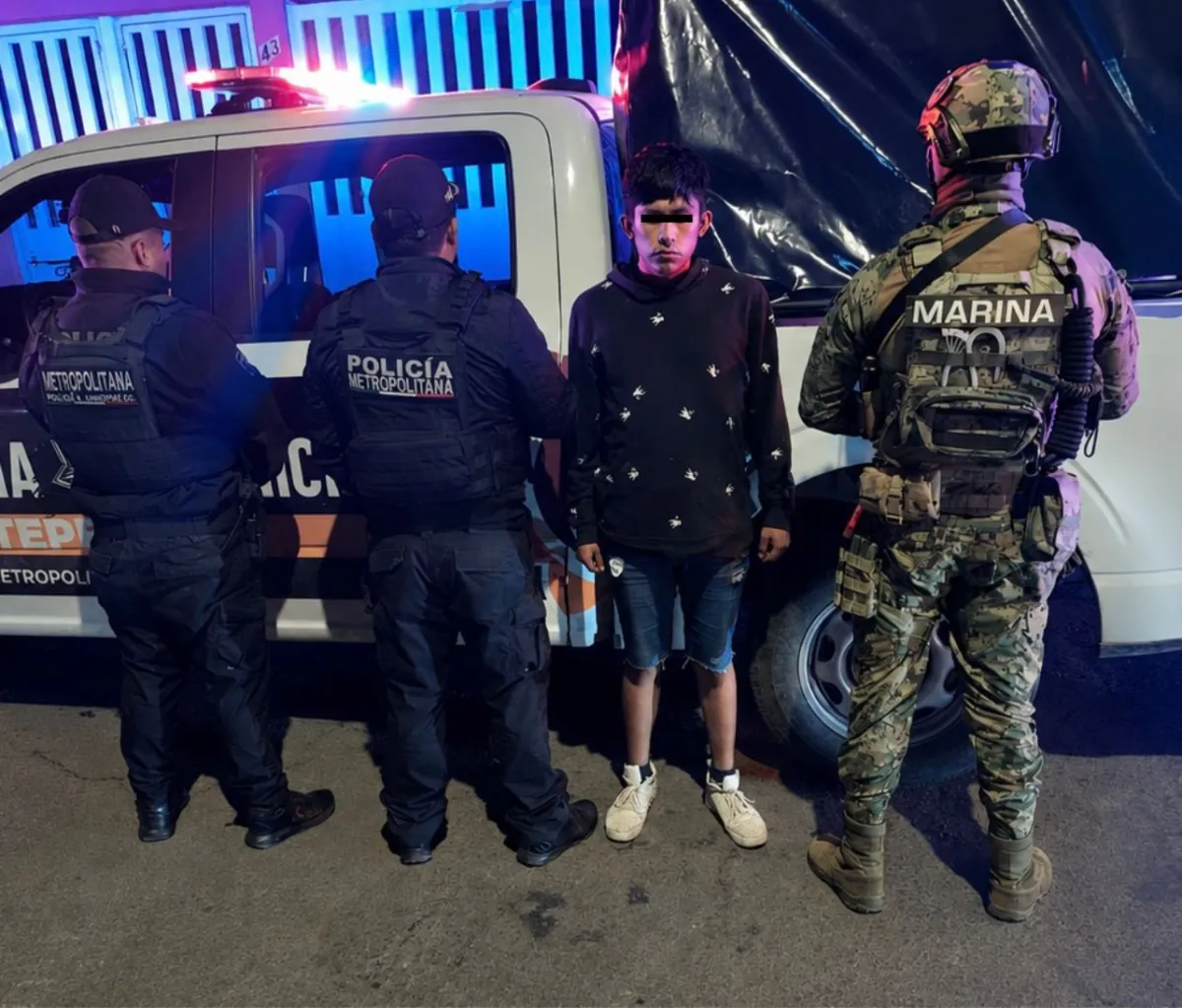 Menor vuelve con su familia tras operativo de búsqueda en Ecatepec