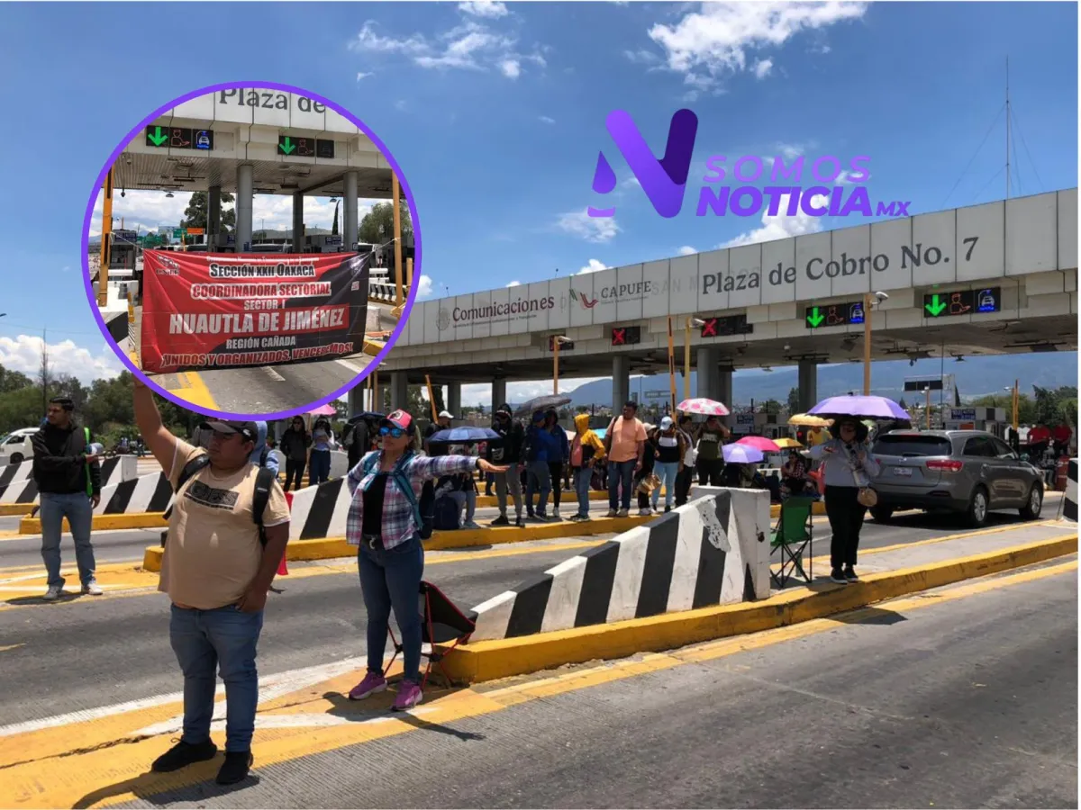 CNTE extiende protestas al Estado de México con toma de casetas