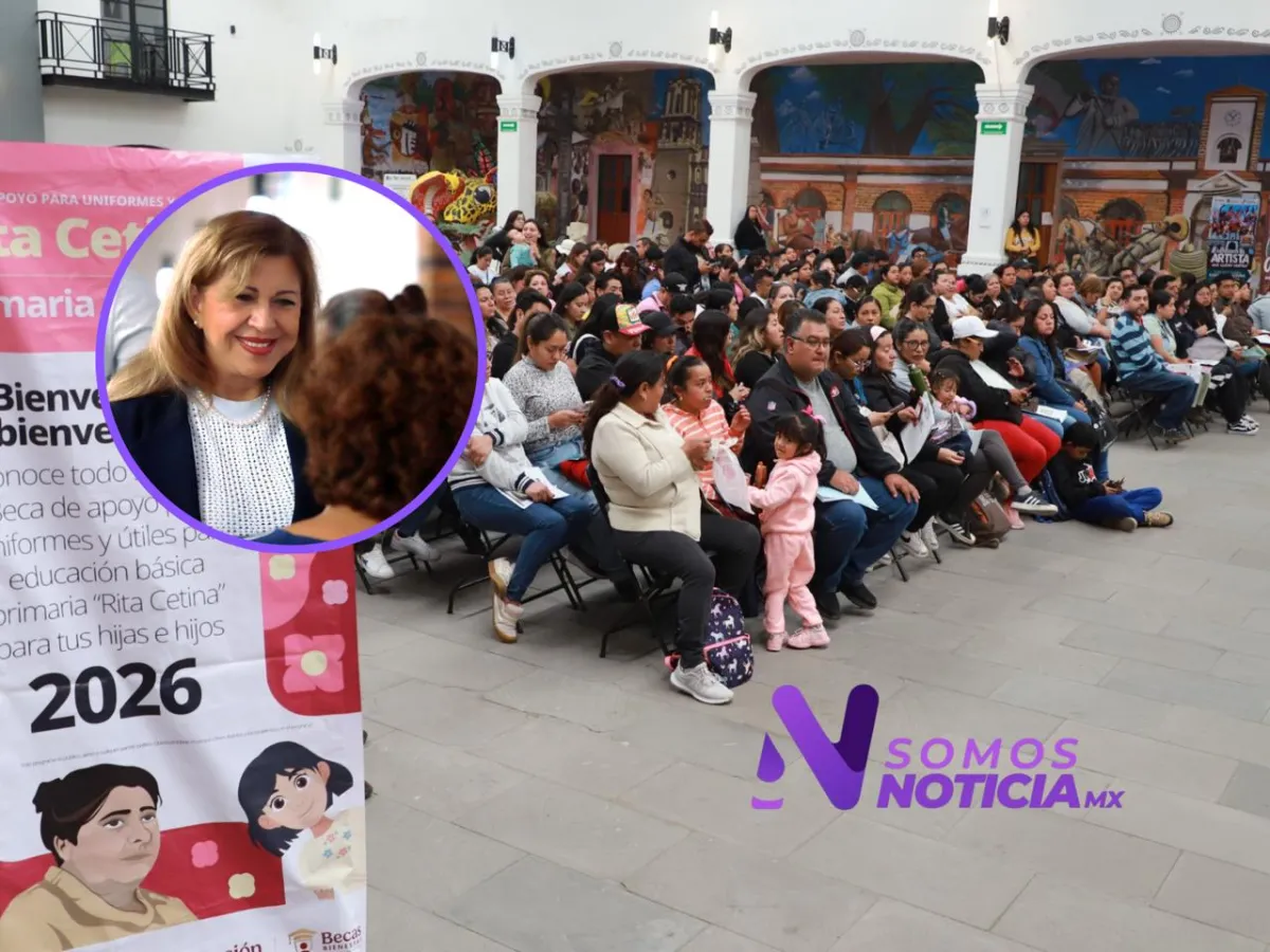 Familias de Cuautitlán reciben apoyo educativo con becas Rita Cetina