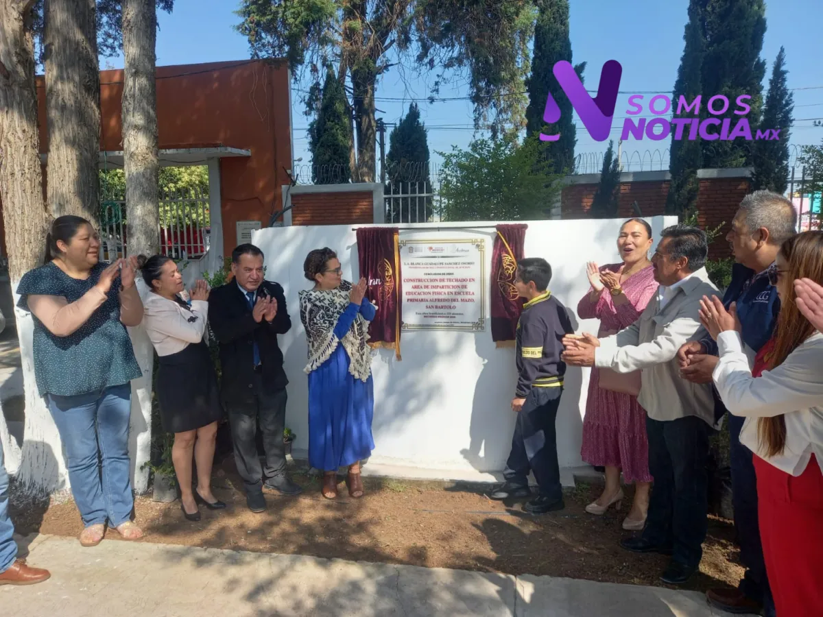 Nueva infraestructura escolar beneficia a cientos de alumnos en Acolman