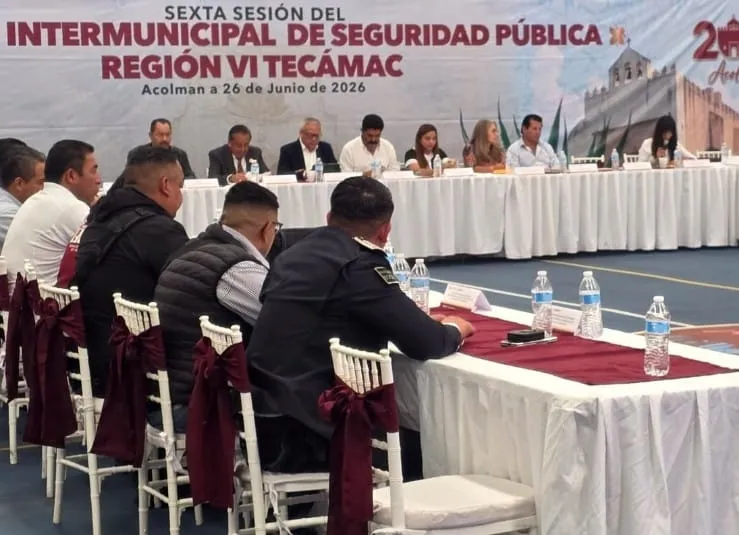 Acolman reúne a alcaldes y autoridades para reforzar estrategia regional de seguridad