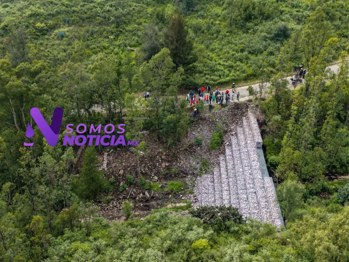 Avanza proyecto ambiental en la Sierra de Guadalupe con 18 presas de gavión