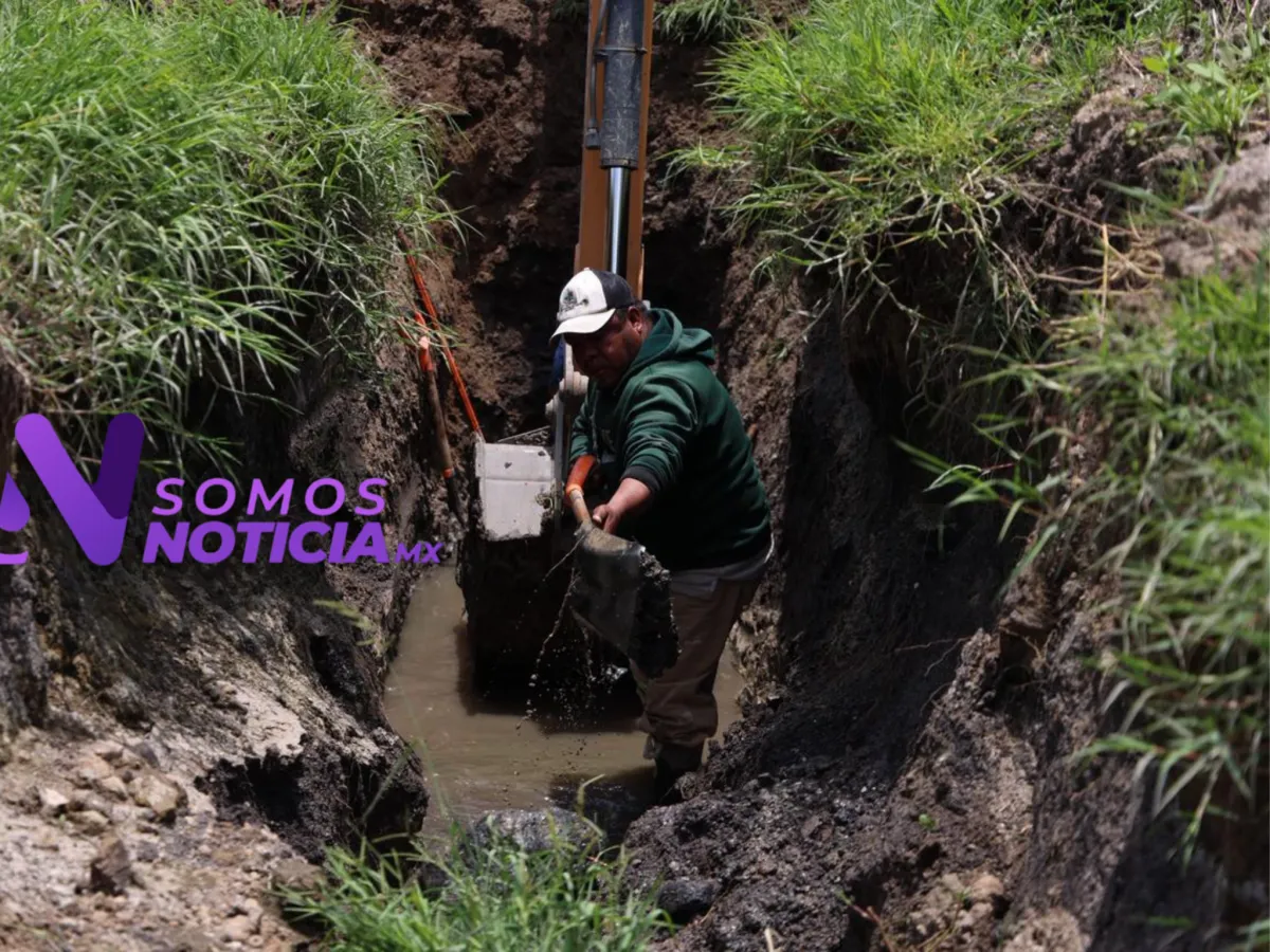 Cuautitlán arranca rehabilitación del drenaje en Parque San Mateo