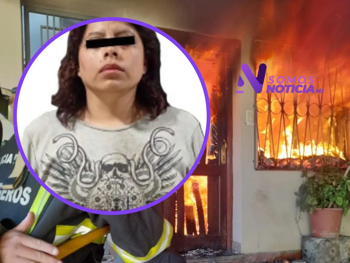 Mujer es detenida por presuntamente incendiar a su pareja en Nezahualcóyotl