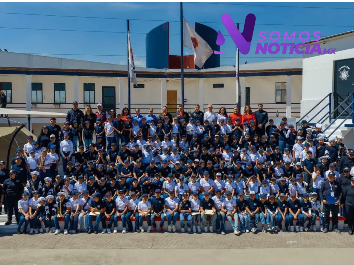 Coacalco gradúa a nuevos pequeños cadetes