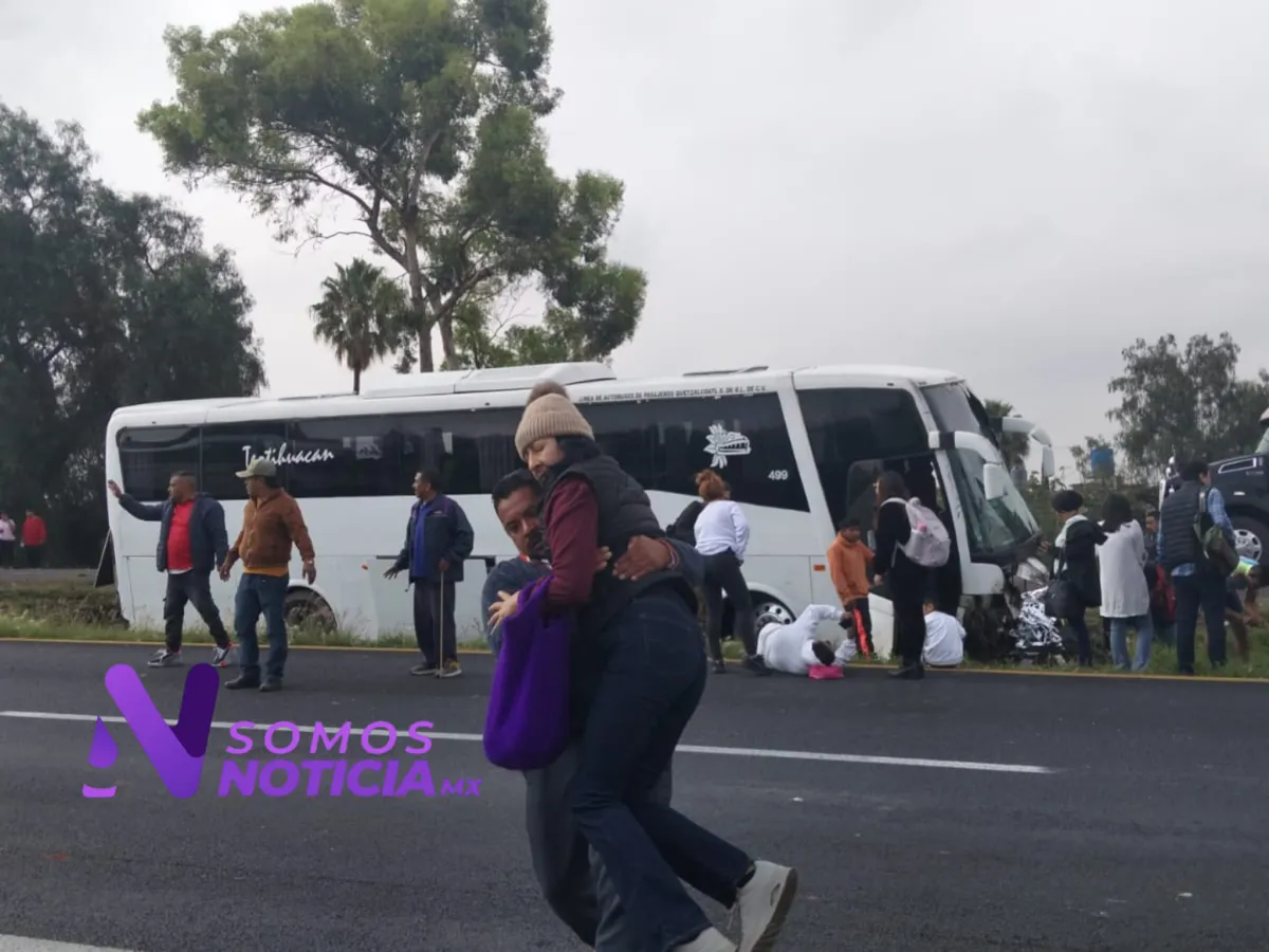 Se dirigía a la Central del Norte y termina accidentado en Ecatepec