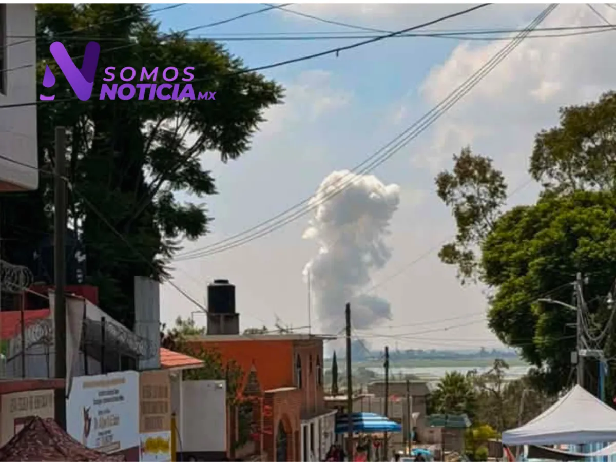 Explosión en polvorín activa operativo de emergencia en Zumpango