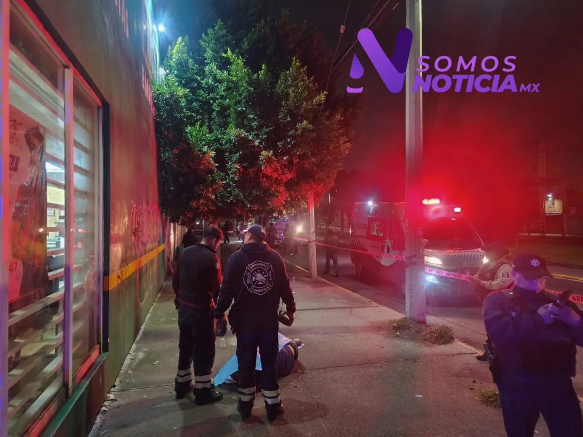 Dos sujetos en motocicleta escaparían tras ataque a checador