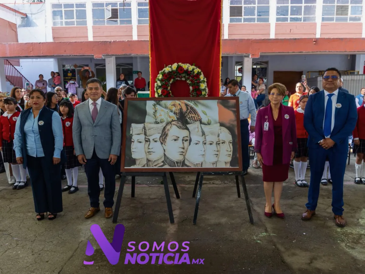 Coacalco conmemora 100 años de la Primaria Niños Héroes