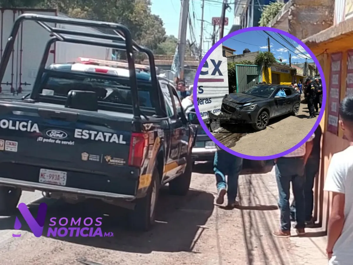 Ataque a balazos contra vehículo deja dos muertos en Tezoyuca