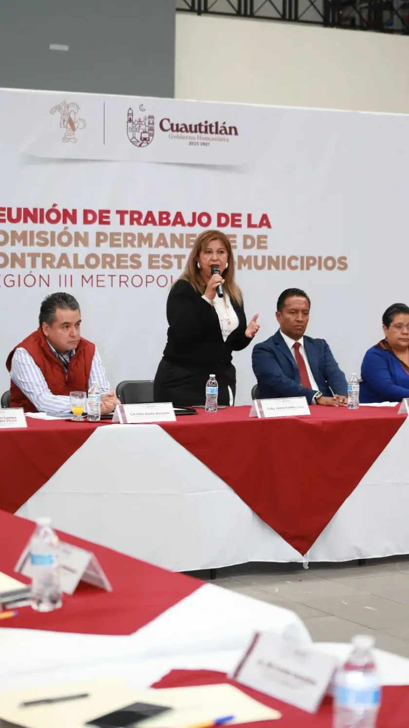 Contralores metropolitanos revisan estrategias anticorrupción en Cuautitlán
