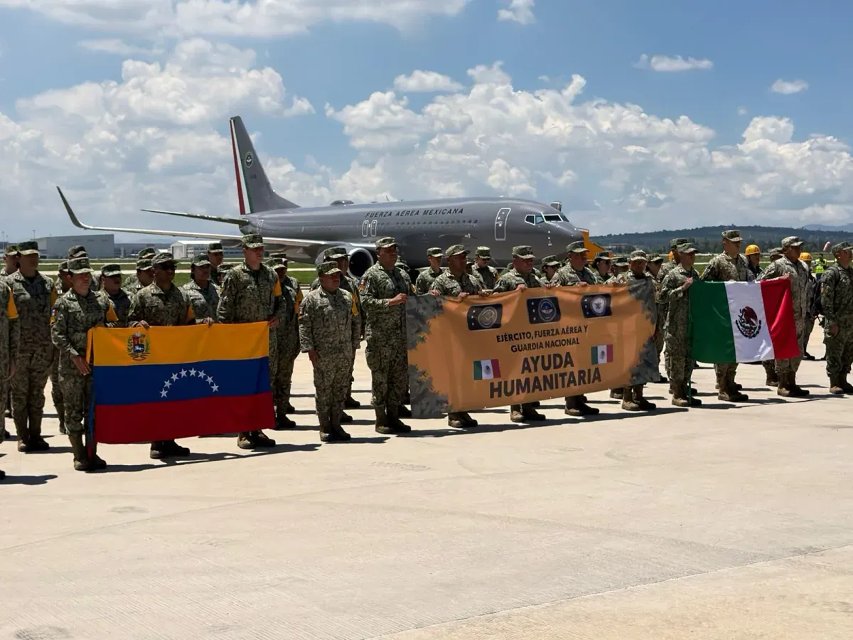 Dos aeronaves despegan desde Santa Lucía con ayuda y especialistas para Venezuela