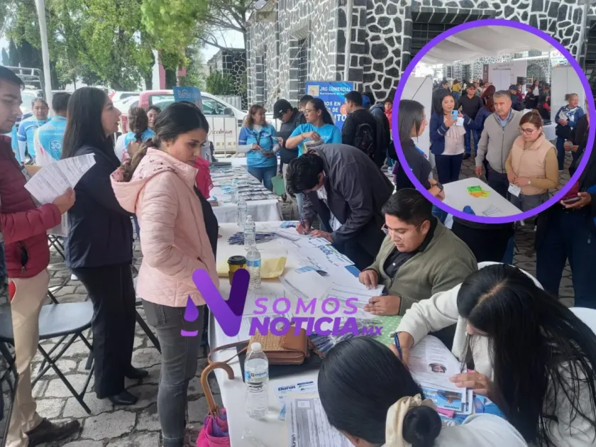 Feria de Empleo en Acolman conecta a buscadores con más de 30 empresas
