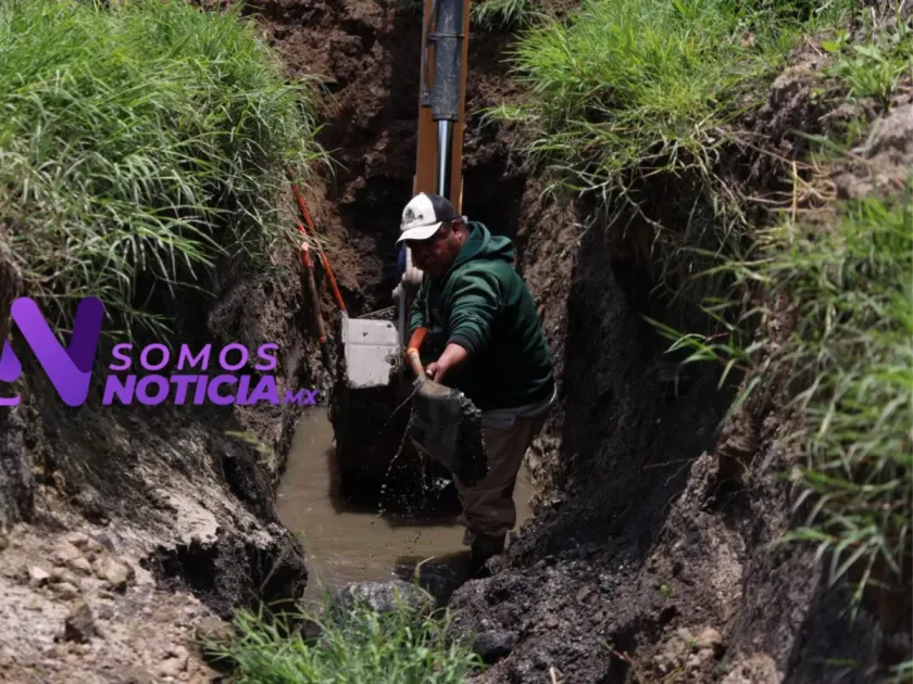 Cuautitlán arranca rehabilitación del drenaje en Parque San Mateo