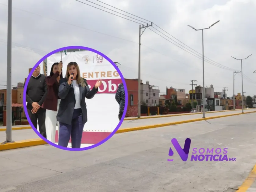 Cuautitlán concluye obra vial que enfrentó retos técnicos por ductos de PEMEX