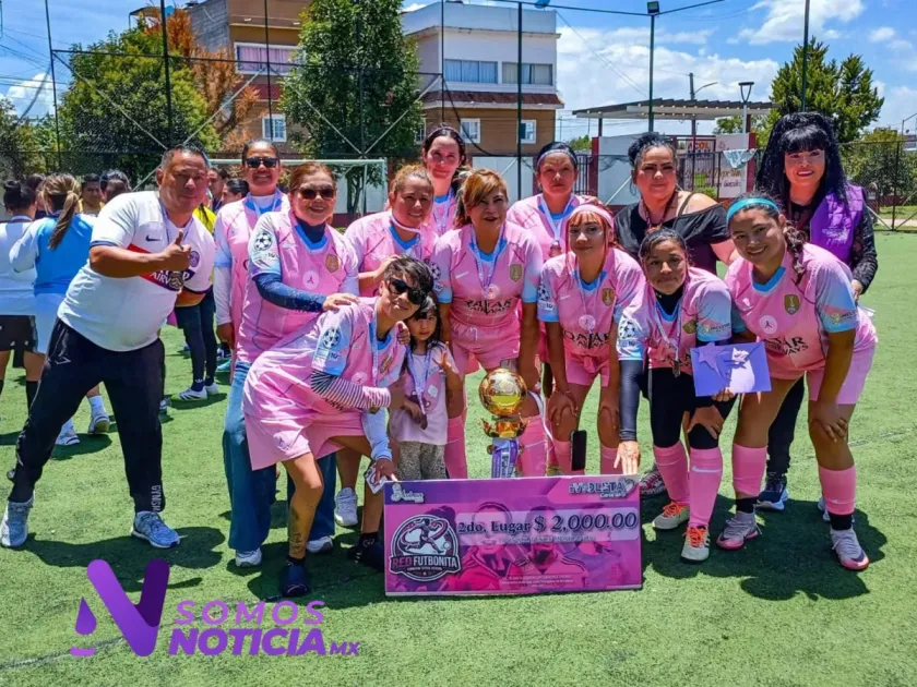 Acolman se luce en la gran final del torneo femenil “Red Futbonita”