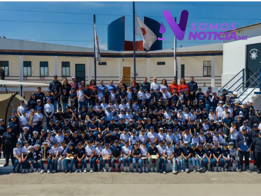 Coacalco gradúa a nuevos pequeños cadetes