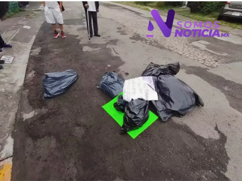 Alarma en Cuautitlán Izcalli por bolsas con presuntos restos humanos