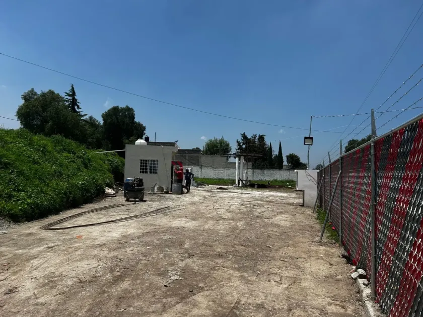 Frenan construcción de gasera en Xometla, Acolman