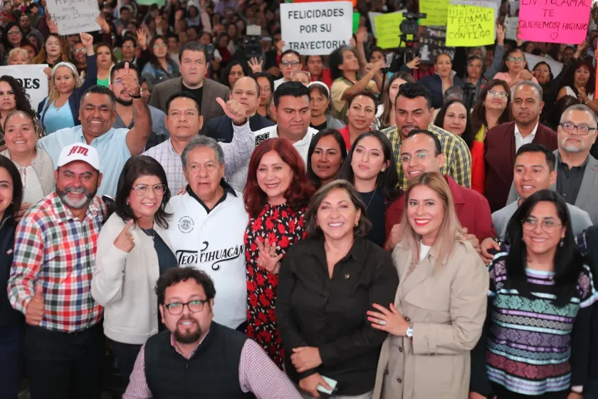 Higinio Martínez reúne a más de 2 mil personas en Tecámac