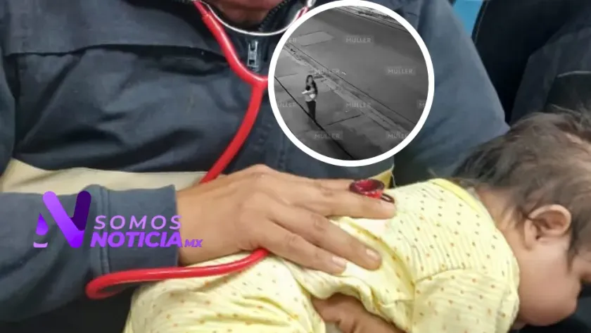 Mujer abandona a bebé en calles de Ecatepec