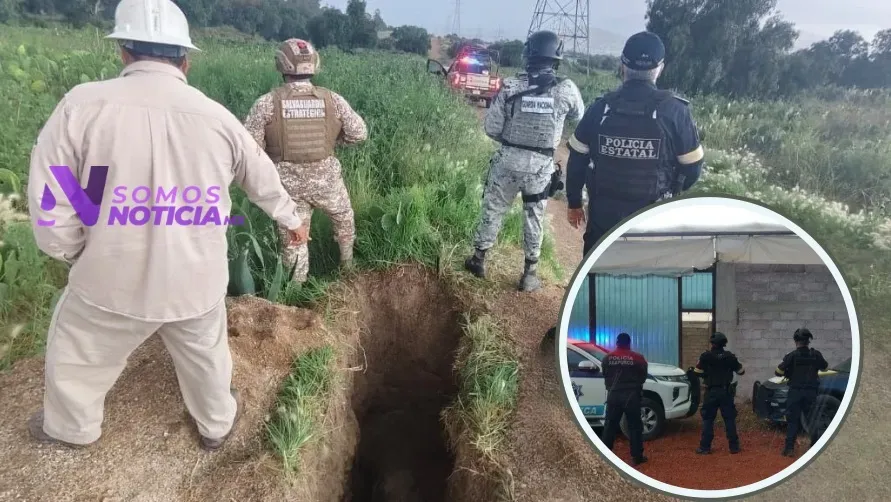 Descubren “huachitúnel” de 300 metros en Axapusco