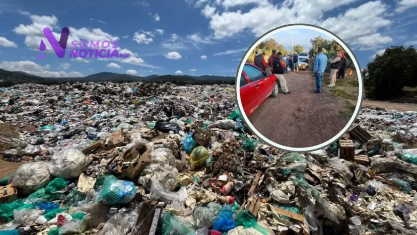 Protestan contra tiradero de basura en Otumba