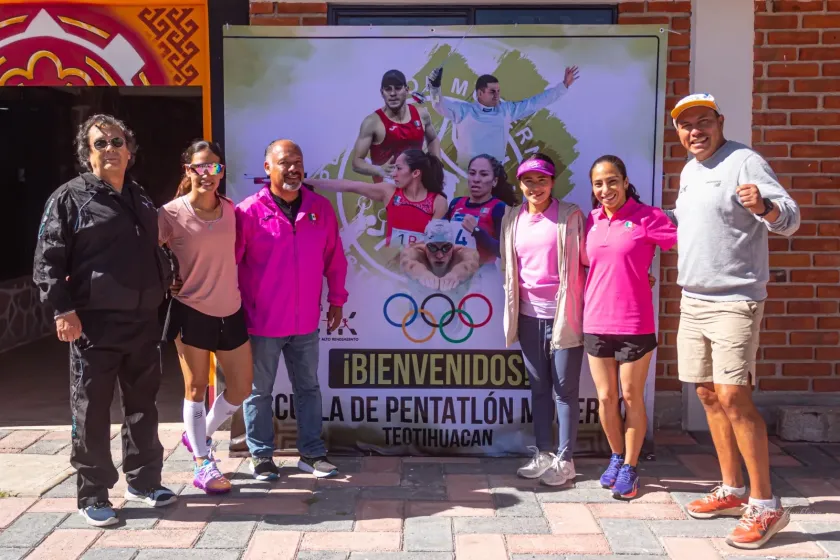 Abren en Teotihuacán la primera Escuela de Pentatlón Moderno