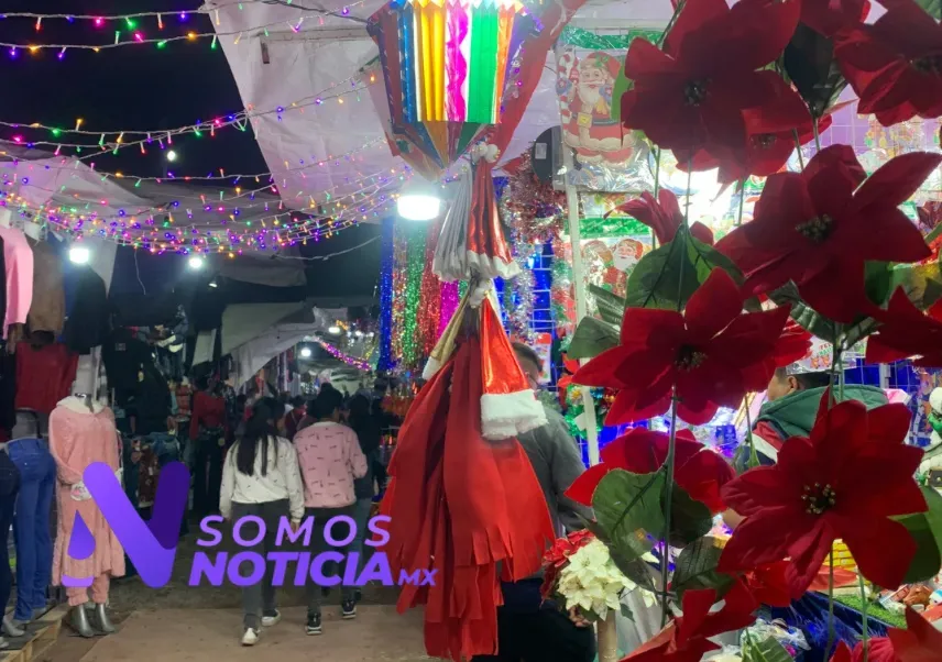 Bazar Navideño de Teotihuacán cambia de sede y fortalece la economía local
